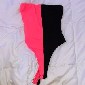 Bodysuit Colorblock Fashion Nova